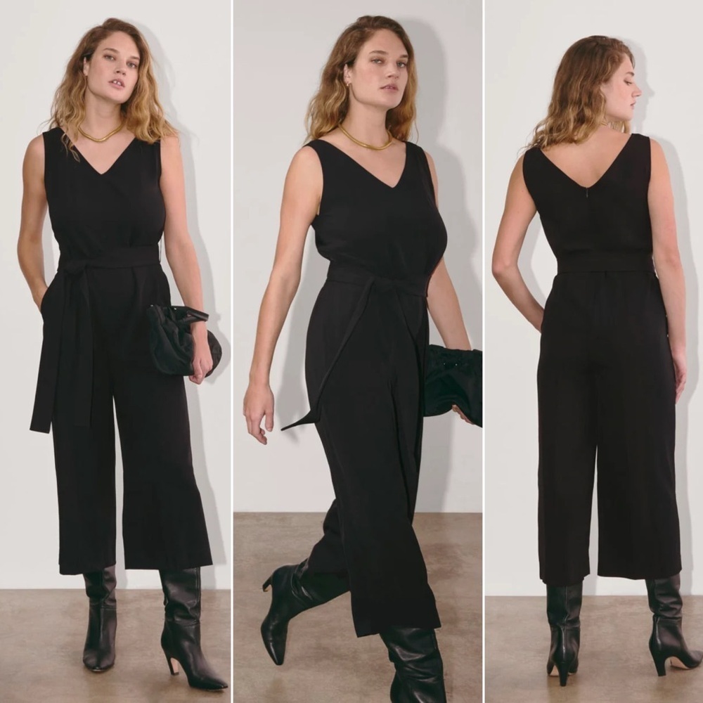 Everlane The Ultimate Jumpsuit Black Size 0